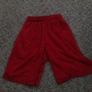 Red Basketball Shorts